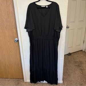 Isaac‎ Mizrahi Live Black Maxi Dress Women’s 3X